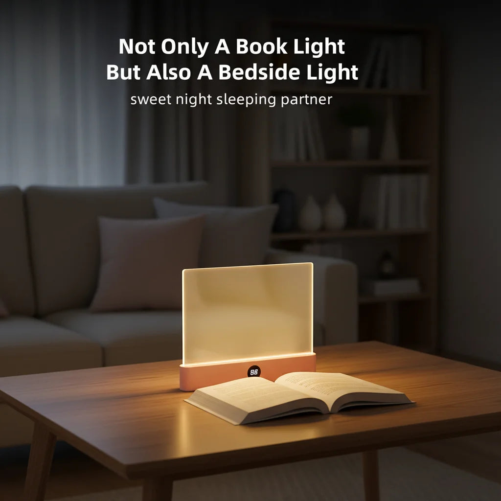 Sleep-Friendly Rechargeable Reading Light